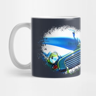 Morris Minor 1960s British classic car elements (no badge) Mug